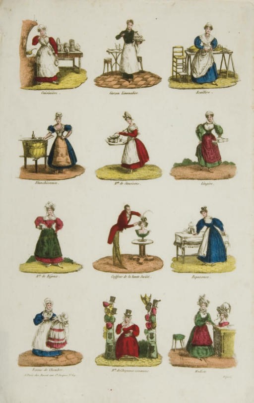 [IMAGES POPULAIRES] -- Recueil d'environ 120 gravures et lithographies (pour la plupart coloriées), ca.1820-1850, réunies en un fort volume in-folio.