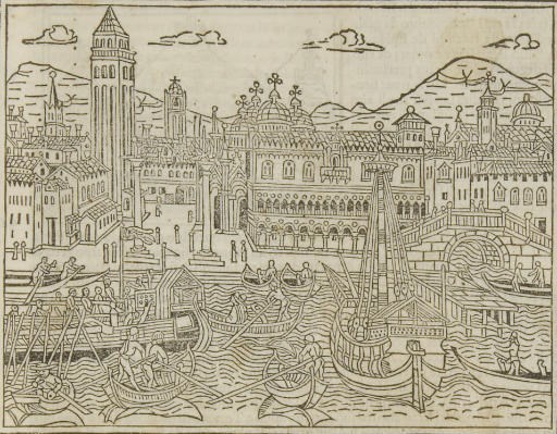 JACOBUS PHILIPPUS DE BERGAMO. Supplementum. Supplementi de la Chroniche vulgare novamante agionto & emendato al anno 1503. Venise: Georgio de Rusconi, 7 août 1508.
