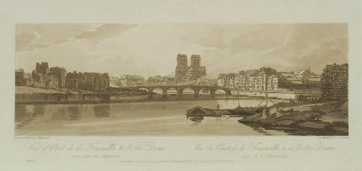 [PARIS] -- GIRTIN, Thomas (1775-1802). A Selection of Twenty of the most Picturesque Views in Paris and its environs. Drawn and etched by the late Thomas Girtin. Londres: John Girtin, 1803.