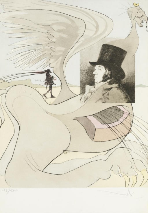 DALI, Salvador (1904-1989). [Les Caprices de Goya de Salvador Dali. Paris: Berggruen & Éditions Internationales, 1977.]