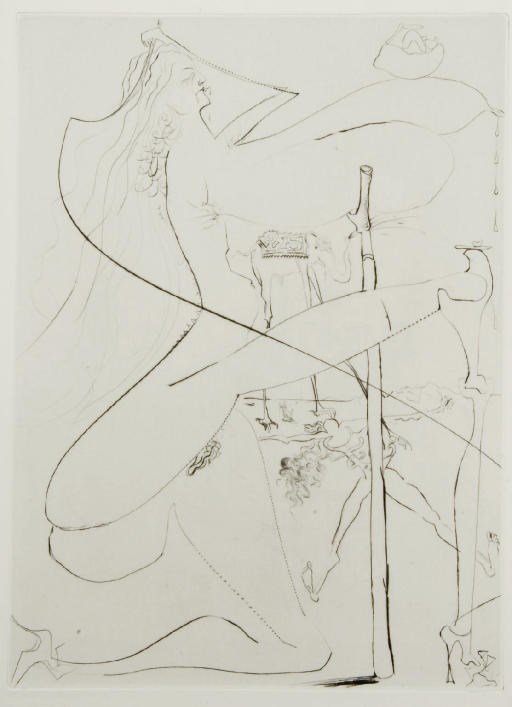 [DALI] -- SACHER-MASOCH, Leopold von (1836-1895). Vénus aux fourrures. Genève: Graphik Europa Anstalt, 1970.