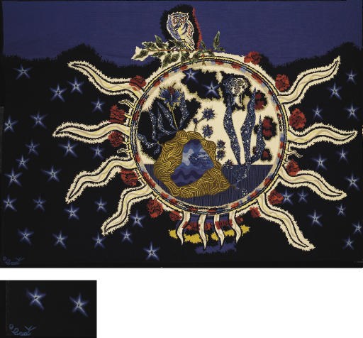 JEAN LURCAT (1892-1966) POUR LA MANUFACTURE FRANCOIS PINTON, AUBUSSON