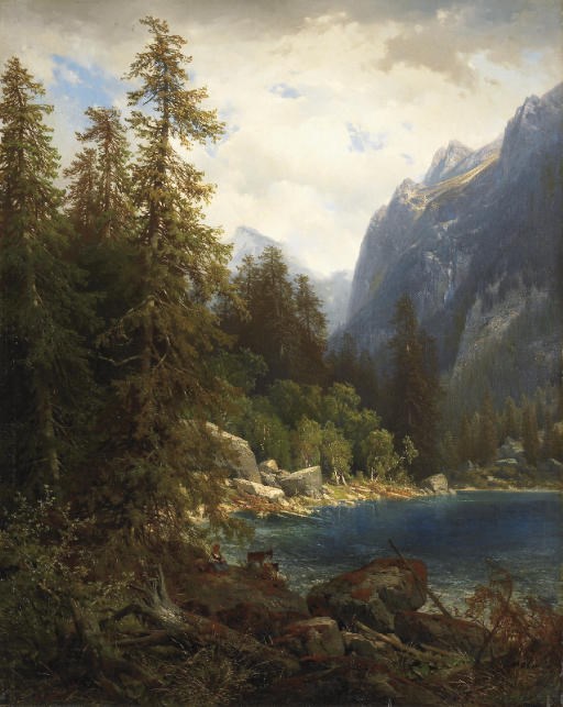 ALEXANDRE CALAME (1810-1864)