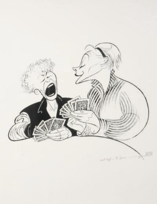 Albert Hirschfeld (AMERICAN, 1903-2003)