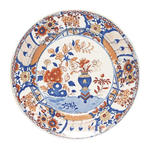 A SET OF TWENTY-THREE ENGLISH IRONSTONE IMARI PLATES,