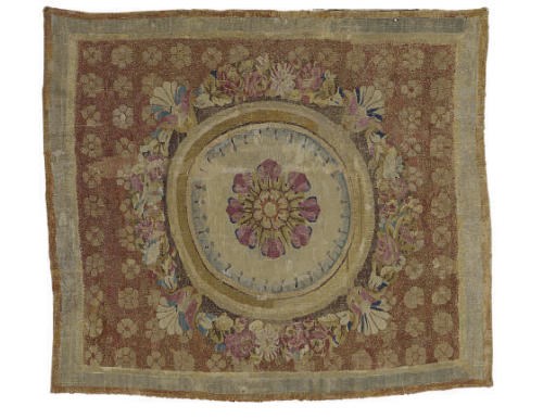 AN EMPIRE AUBUSSON FRAGMENT,