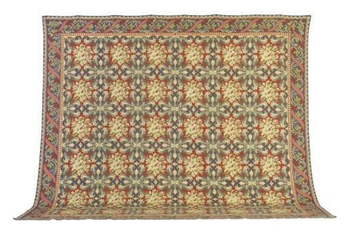 A PORTUGUESE NEEDLEPOINT CARPET,