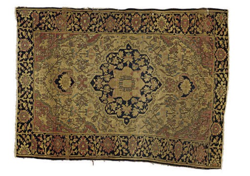 A SAROUK FEREGHAN RUG,