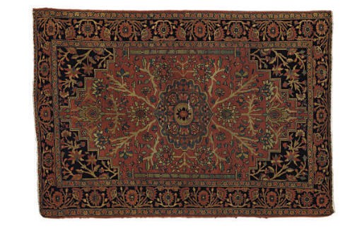A FEREGHAN SAROUK RUG,