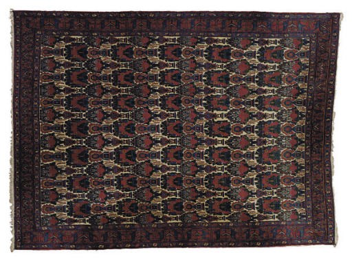 A BAKHTIARI CARPET,