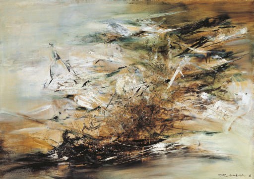 ZAO WOU-KI (ZHAO WUJI, Born in 1920)