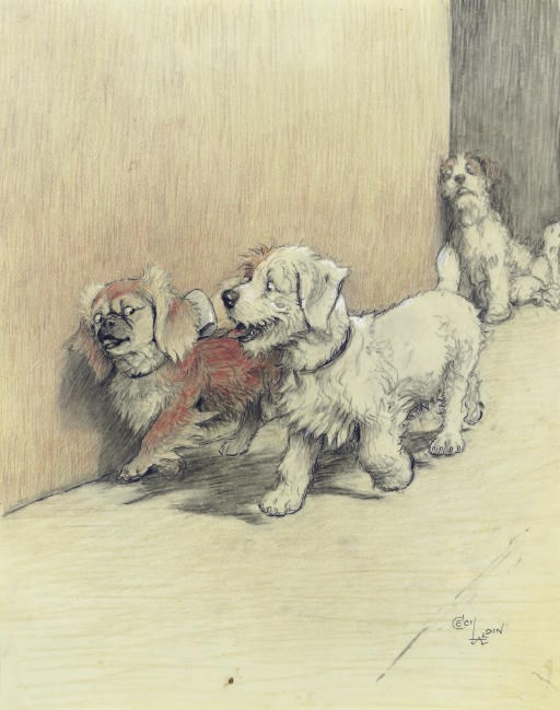 Cecil Charles Windsor Aldin (British, 1870-1935)