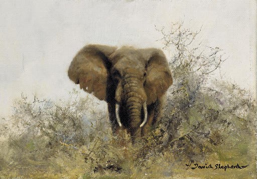 David Shepherd (British, b. 1931)