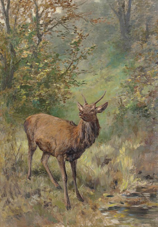 Franz Xaver von Pausinger (German, 1839-1915)