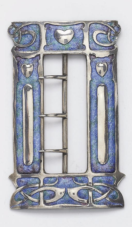 ARCHIBALD KNOX; THE AVOCA PROTOTYPE BUCKLE