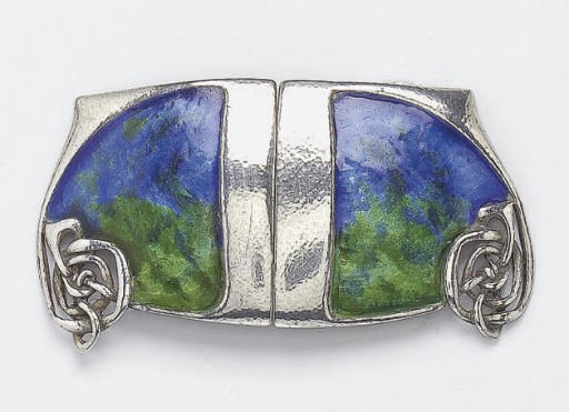 ARCHIBALD KNOX FOR LIBERTY & CO.; CYMRIC BUCKLE