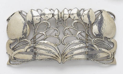 ARCHIBALD KNOX FOR LIBERTY & CO.; THE PLANTA, CYMRIC BUCKLE
