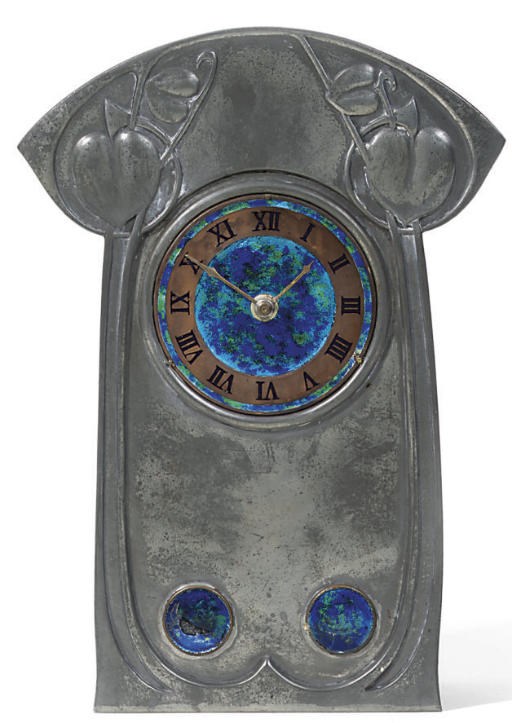 ARCHIBALD KNOX, RETAILED BY LIBERTY & CO.; CLOCK