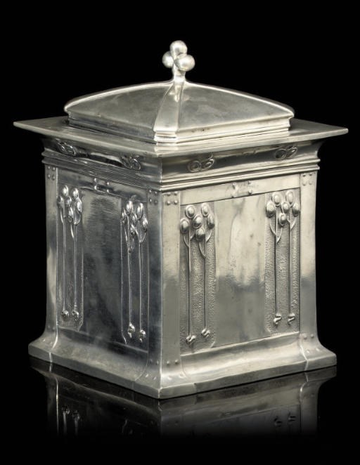LIBERTY & CO.; BISCUIT BARREL AND COVER