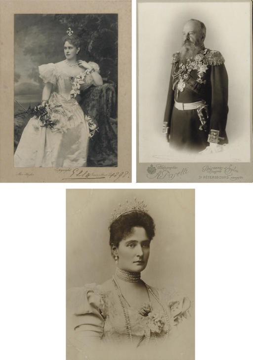 A photograph of the Grand Duke Michael Nikolaevich