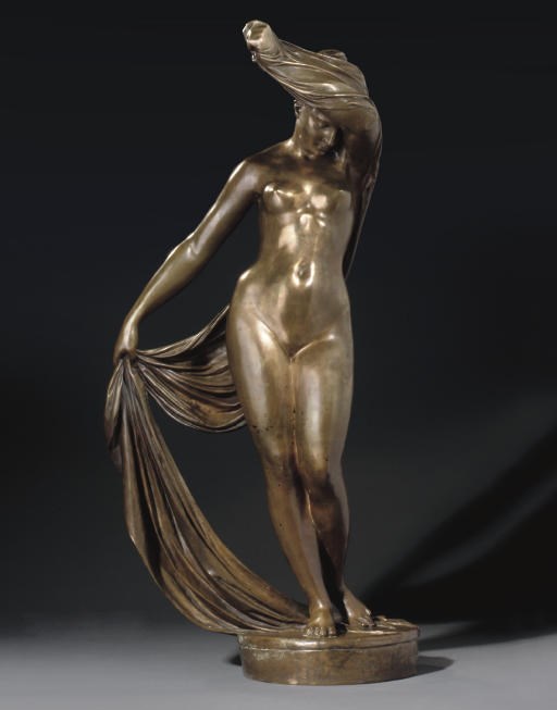 Gilt-bronze figure of Rodopa