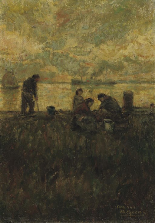 Eugene van Mieghem (BELGIAN, 1875-1930)