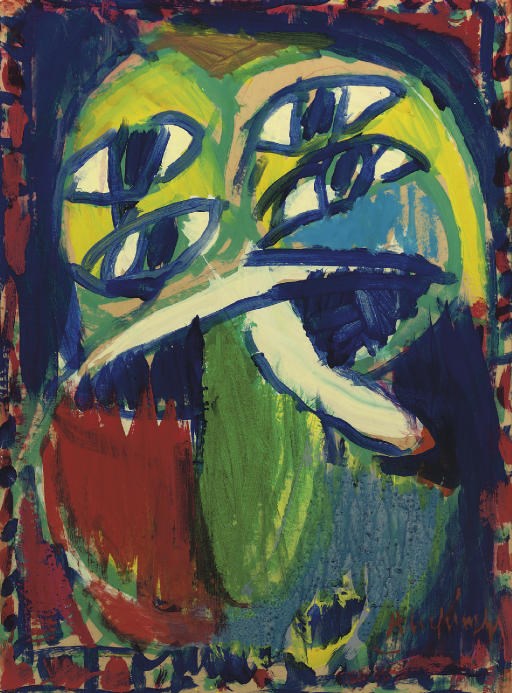 Pierre Alechinsky (BELGIAN, B. 1927)