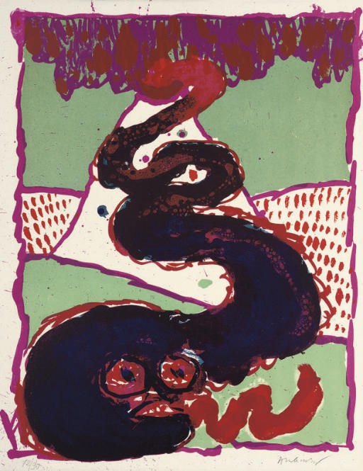 Pierre Alechinsky (B. 1927)