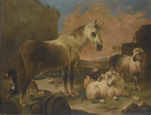 Philip Peter Roos, Rosa da Tivoli (St. Goar 1657-1706 Roma)