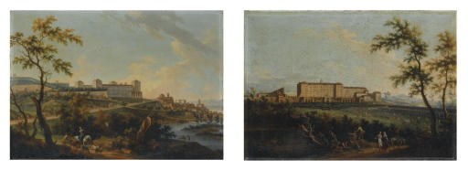 Attribuiti a Angelo Antonio Cignaroli (Torino 1730-1800)
