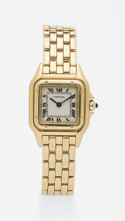 MONTRE BRACELET DE DAME "PANTHERE", PAR CARTIER
