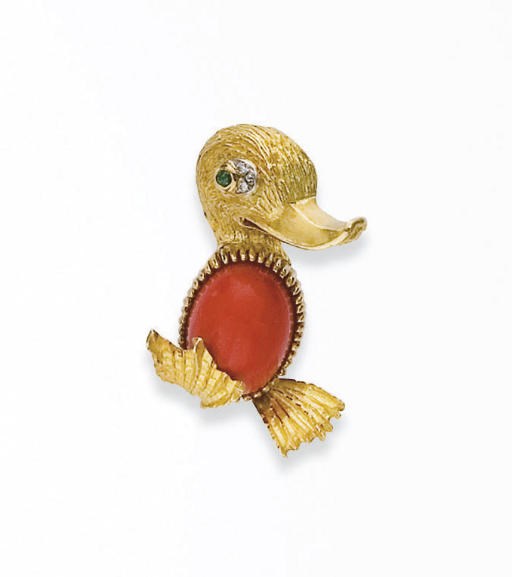 CLIP CANARD, PAR CARTIER