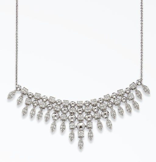 COLLIER DRAPERIE DIAMANTS, PAR BULGARI
