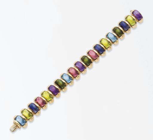 BRACELET PIERRES FINES, PAR BULGARI