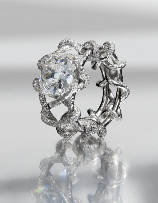 BAGUE DIAMANTS "THREAD", PAR JAR