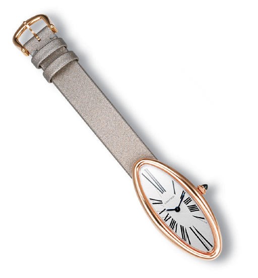 A LADY'S 'BAIGNOIRE ALLONGÉE' WRISTWATCH, BY CARTIER