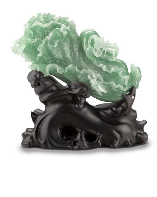 A JADEITE CARVING