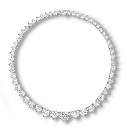 A DIAMOND NECKLACE, BY BULGARI