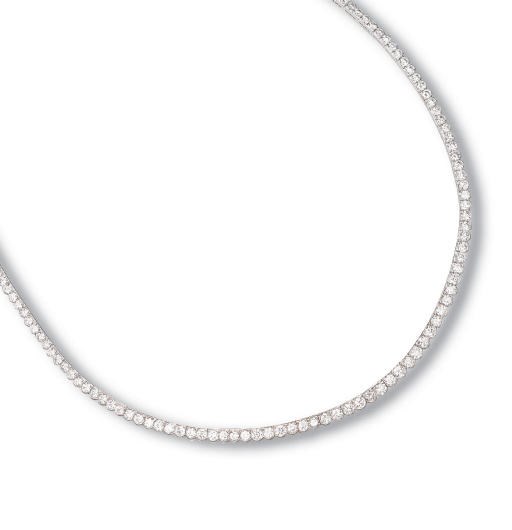 A DIAMOND NECKLACE, BY VAN CLEEF & ARPELS