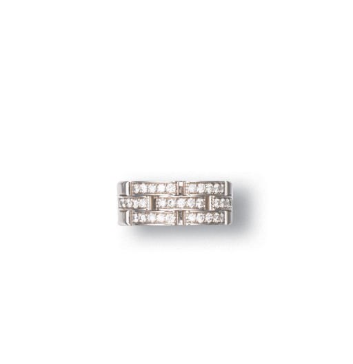 A DIAMOND 'MAILLON PANTHÈRE' RING, BY CARTIER