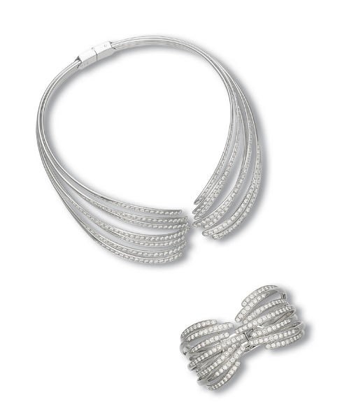A SUITE OF DIAMOND 'IRIS' JEWELLERY, BY SCAVIA
