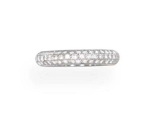 A DIAMOND ETERNITY BAND, BY CARTIER