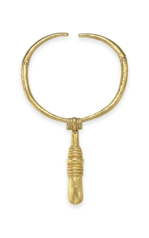 A GOLD NECKLACE, BY LALAOUNIS