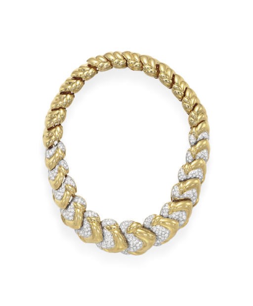 A DIAMOND NECKLACE