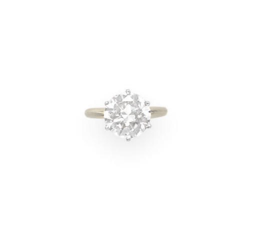 A DIAMOND RING