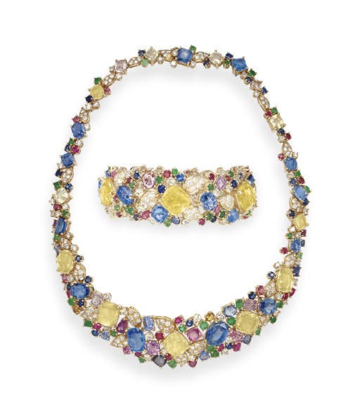 A SUITE OF MULTI-GEM JEWELRY