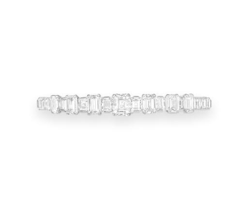 A DIAMOND BRACELET, BY CARTIER
