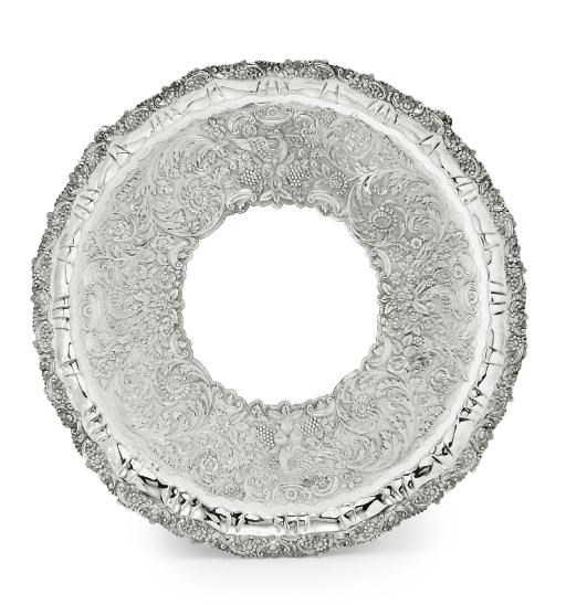 A WILLIAM IV IRISH SILVER SALVER