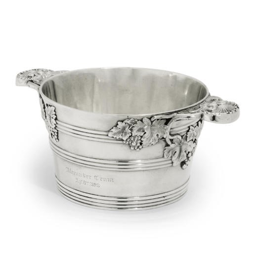 A GEORGE IV SCOTTISH SILVER PIGGIN