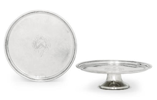 TWO WILLIAM III SILVER TAZZE